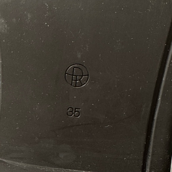 The Row Suede Zipped Boots in Dark Brown - Picture 7 of 7